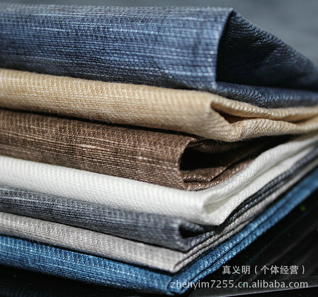 供应M-18   竹节麻   平纹棉麻混纺时装面料 竹节麻面料批发