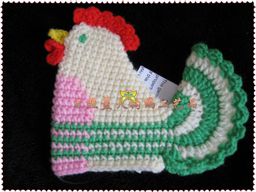 供应毛线钩针工艺品、手工钩花工艺品编织