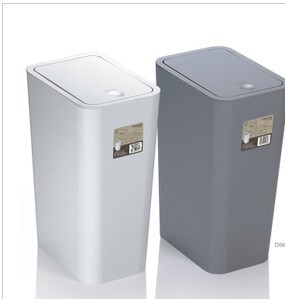 Sanitary bucket single bucket automatic pop-up lid storage bucket sundry bucket classification trash can 9L optional color