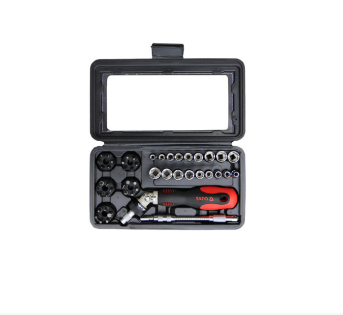 上海直销易尔拓YATO50件套棘轮螺丝批组套YT-2799
