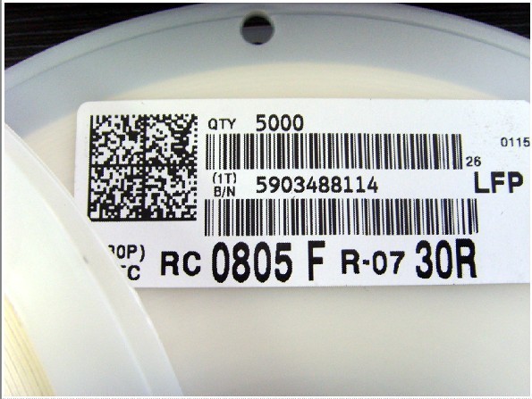 RC0805FR-0730R 0805 30R 1% 国巨电阻 原装现货精密高精度