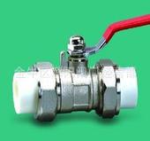 现货供应黄铜PPR活接球阀/黄铜球阀/塑料PPR同期球阀