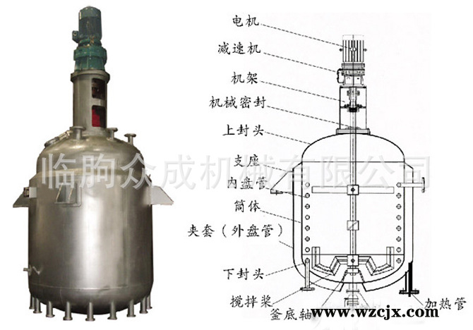 不銹鋼反應釜