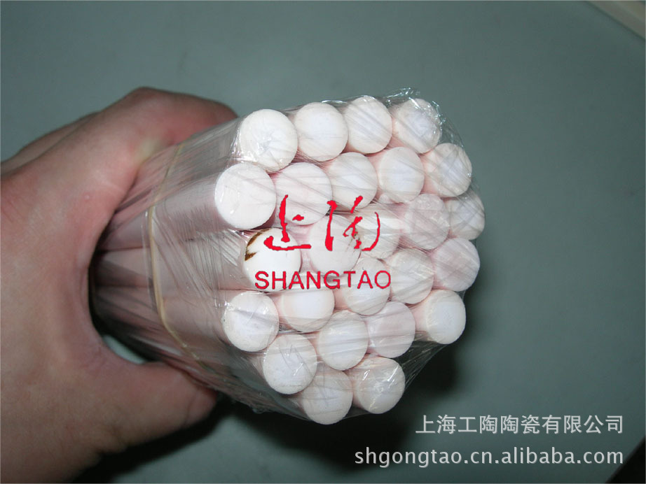 厂家供应99% 99.5% 99.7%氧化铝陶瓷管，陶瓷棒