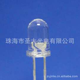 5mm圆头紫灯LED UV紫光LED 410-415-420nm 光敏传感器专用光源