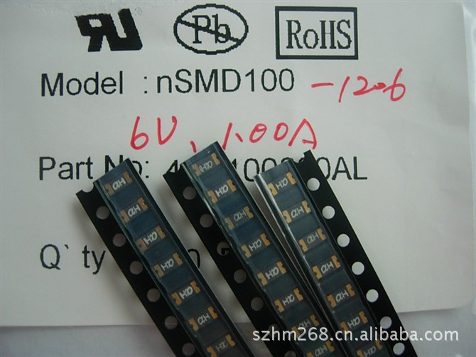 贴片自恢复保险丝系列  贴片自恢复保险丝，