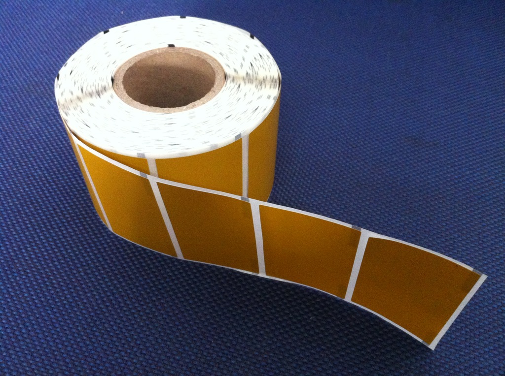 临安市长效3防理光热敏合成标签代印厂-染色热敏PP DYE LABEL