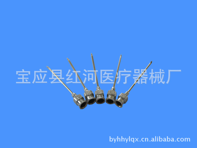 批发自产各款不锈钢针头 兽用针头 外贸针头 兽用器械 12*38