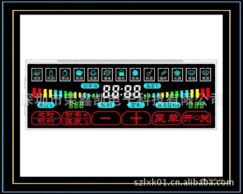 电磁炉电容 LCD屏带电容触摸