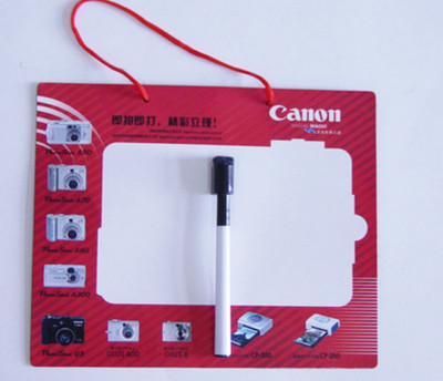 铜版纸冰箱贴便签 卡通留言板冰箱贴带笔 可擦字 欢迎批量定制|ru