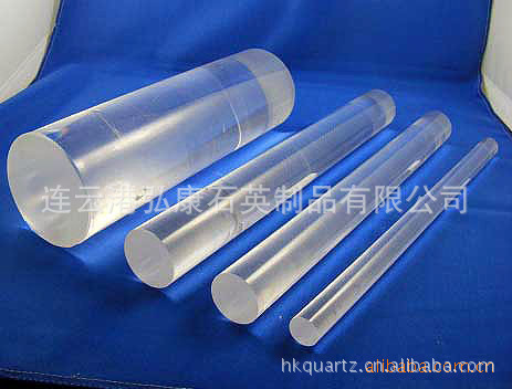 各种规格石英棒，耐温石英棒 石英透明导光柱