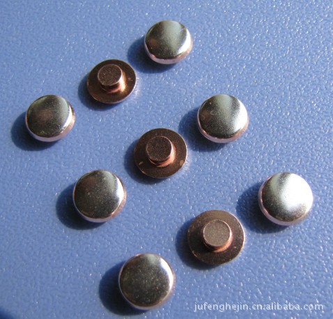 厂家供应银触点 银接点 合镀银触点 异形银触点