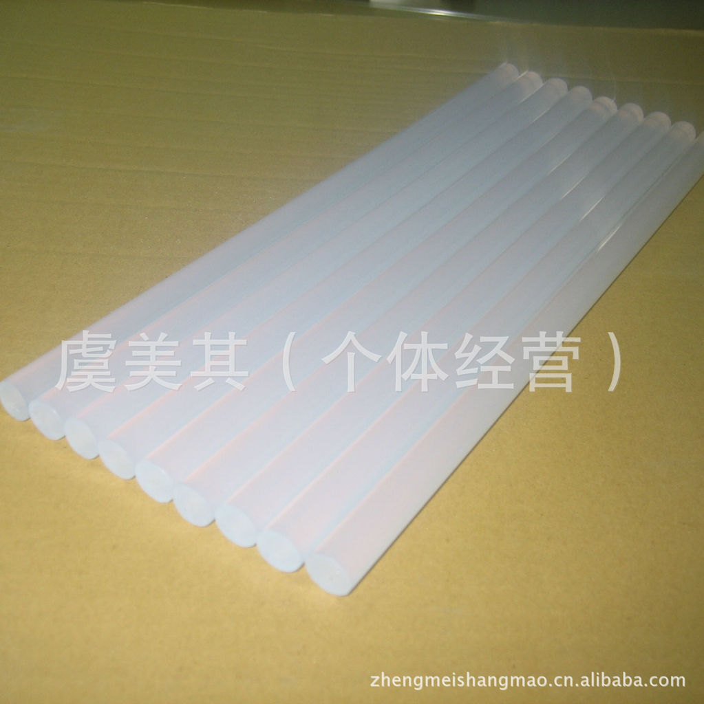 白色透明特粘热熔胶棒 长时间不变色进口石油树脂高韧性热熔胶棒
