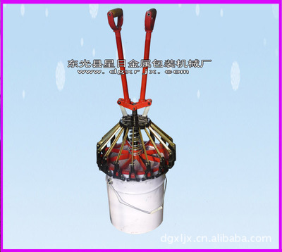 supply Drum Cover 20L Manual capping machine Paint cover barrel clamp Manufactor