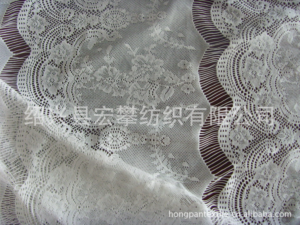锦棉蕾丝面料+眼睫毛蕾丝