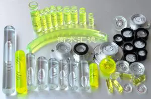 供应塑料长水准泡 水准仪 水平泡 水平珠