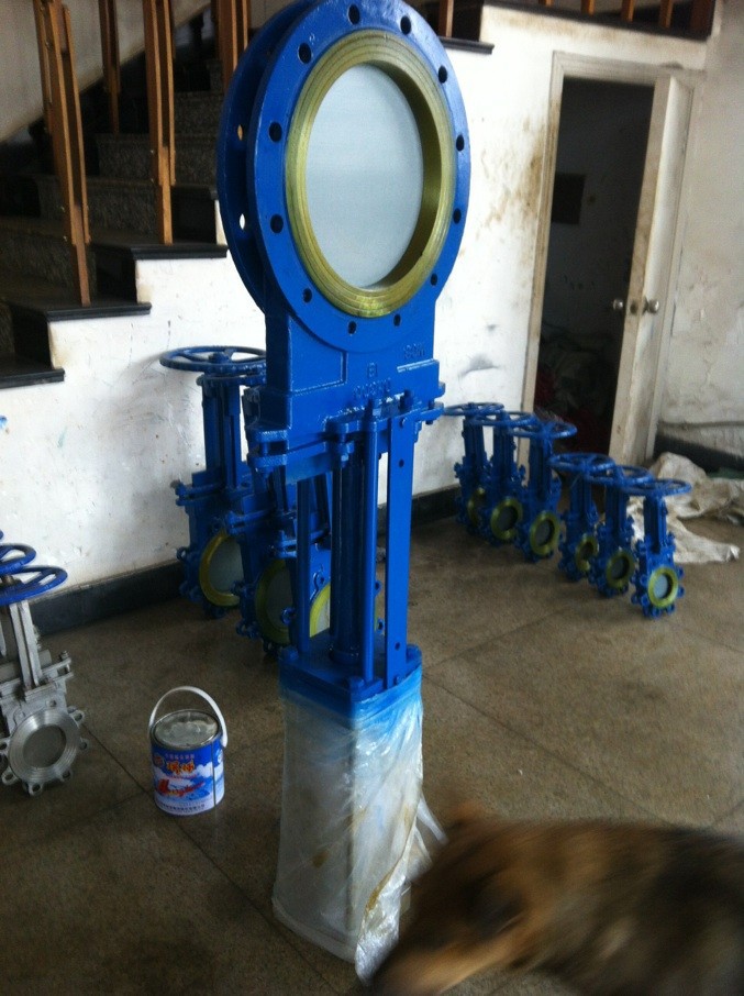 各种材质刀闸阀-双相钢刀闸阀制造商-DN550刀闸阀 非标刀闸阀