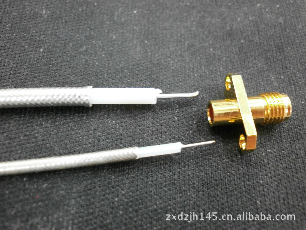 供应SMA-KFB3焊接141半柔转接线