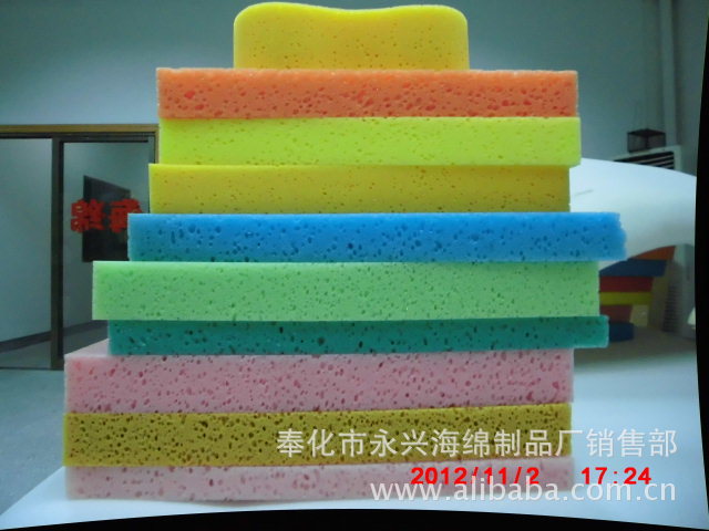 海绵块 家用洗碗清洁海绵 厨房百洁布洗碗布 高密度海绵擦 海绵擦