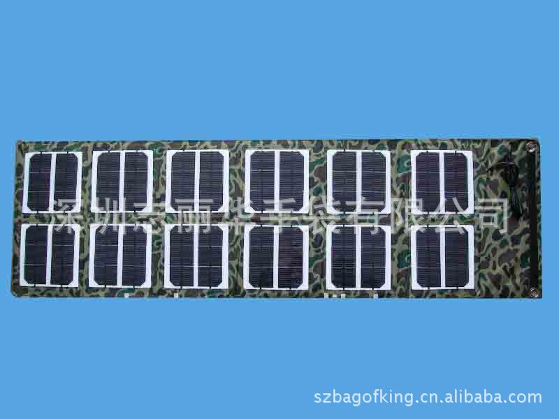 生产户外 太阳能充电包 块折叠36瓦W太阳能充电板应急折叠工具包