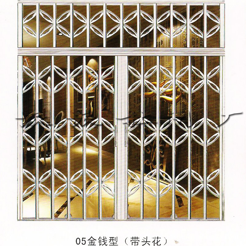 供应304加厚推拉闸门 不锈钢拉闸门伸缩折叠门厂家定制入户拉闸门-阿里巴巴