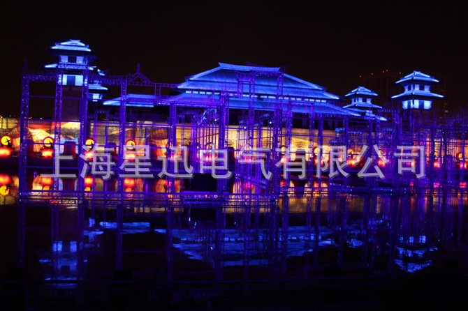 供应PGL大功率广告投影仪 户外巨幅投影广告灯 动态广告投影