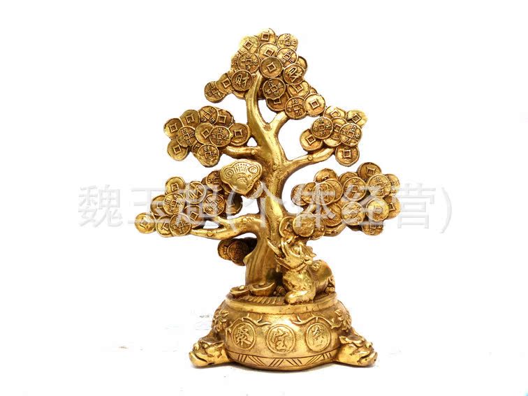 Factory direct pure copper cash cow ornaments ingot brave cash cow cash cow home crafts