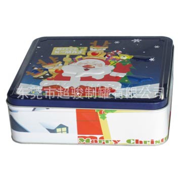 供应铁盒 食品罐 饼干罐 马口铁罐 长方罐