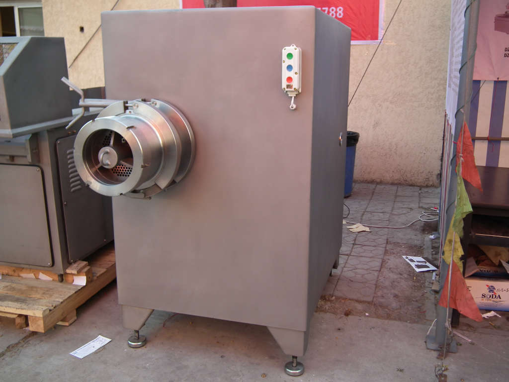 凯特大型商用绞肉机 冻肉绞肉机 鸡骨绞泥机 产量大节省人工