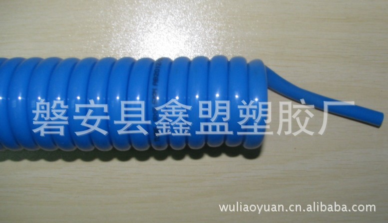 弹簧伸缩气动管 气动软管 聚氨酯液压管（图） 厂家供应
