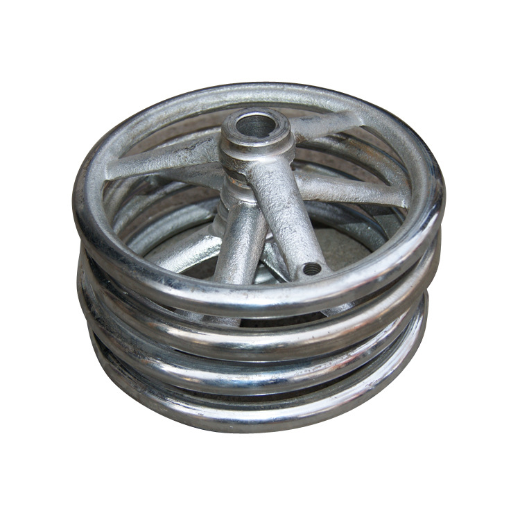 厂家供应钢管手轮 人防方孔手轮 机床波纹手轮 电镀方边 罗纹手轮