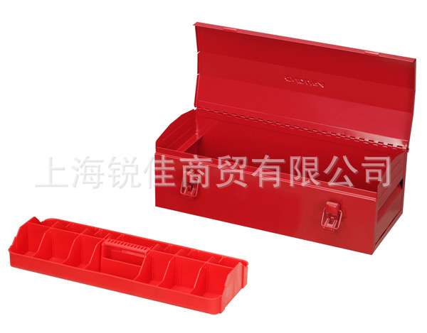 力易得手提铁皮工具箱  19寸 484*200*165mm  E8163