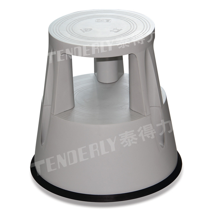 supply Warehouse supermarket Tally Bottom Scalable Castor move Plastic Step Stools