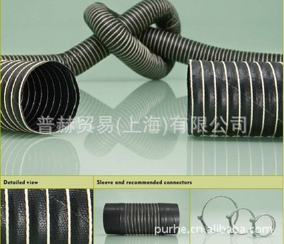 【批发零售】黑色高温风管 口碑高 价低质高服务好|ms