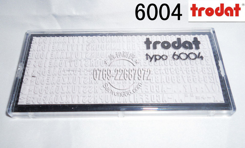 ��ƷTrodat typo 6004 ���� ���ӡ�� �ָ�4MM ׿��DIY������