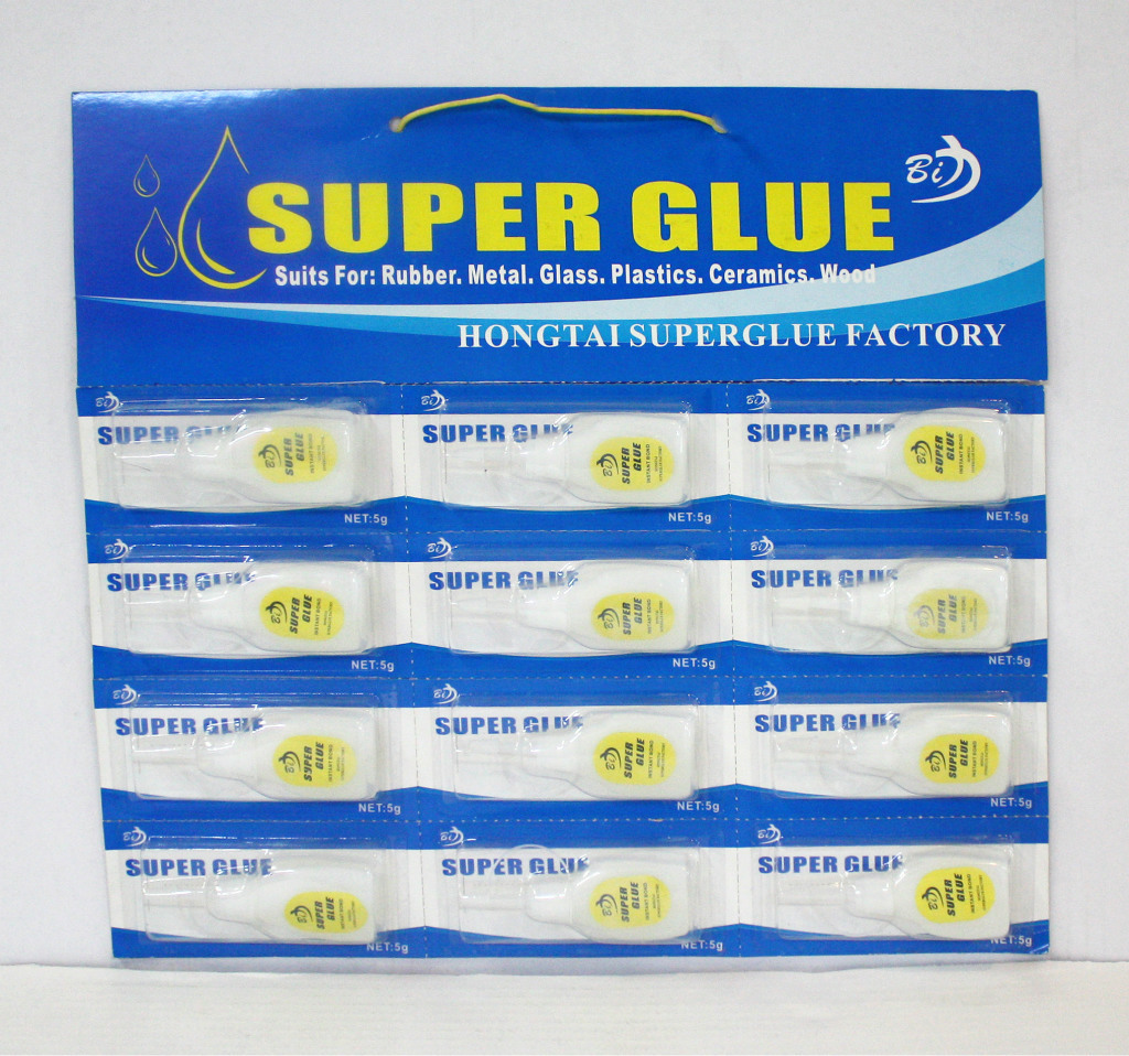 Tianma super glue 502 Instantaneous seccotine Quick-drying glue Strong adhesive Non-toxic and environmentally friendly 12 branch/box