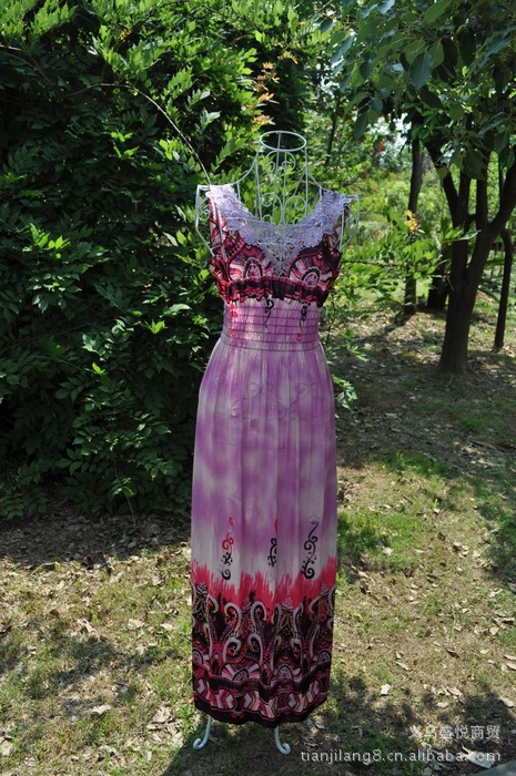 Ethnic beach dress