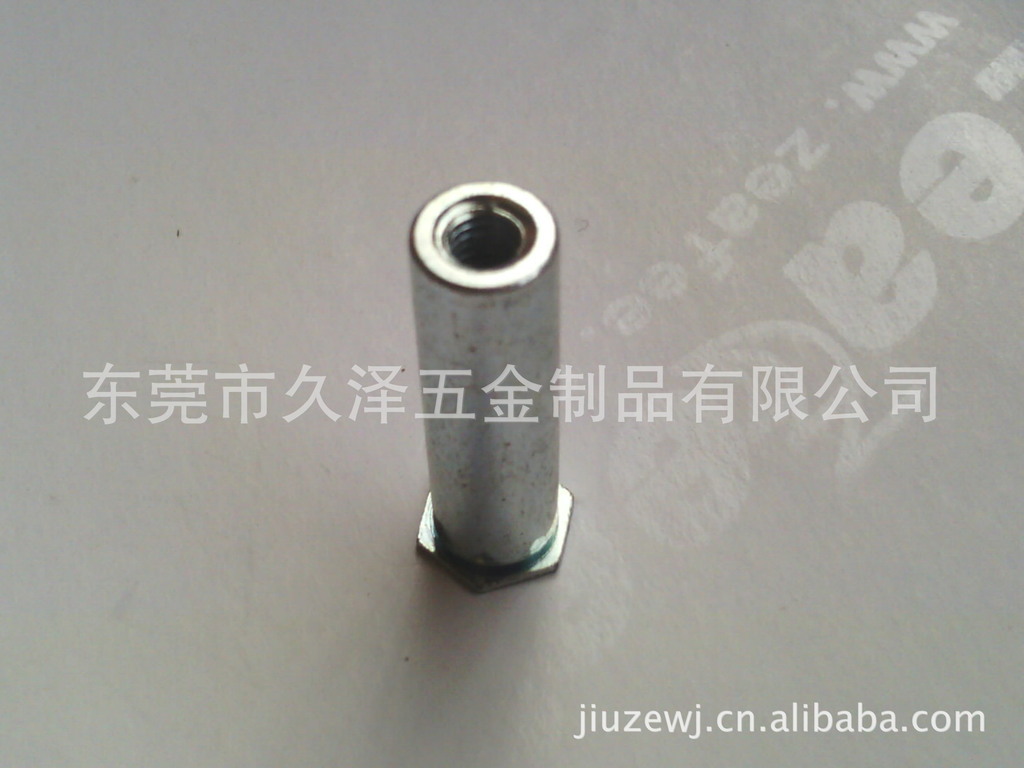 厂家直供标准M4压铆螺柱 六角镀锌压铆柱 盲孔BSO 少量可做