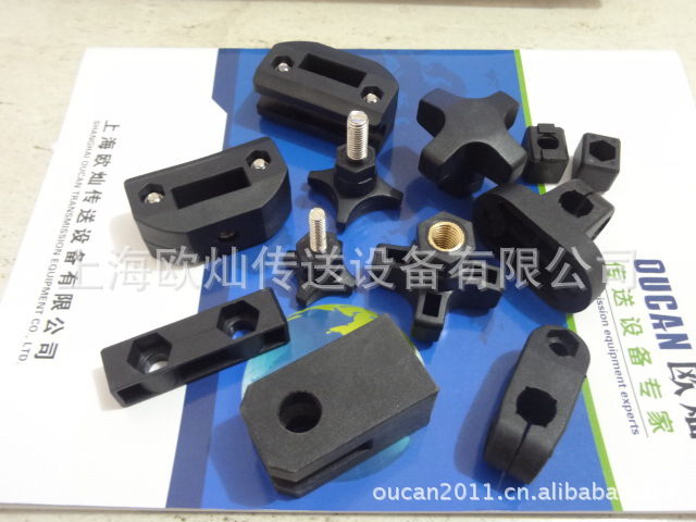 供应旋紧头 支架 可调单夹 T型夹 十字接头 包装机附件 输送设备