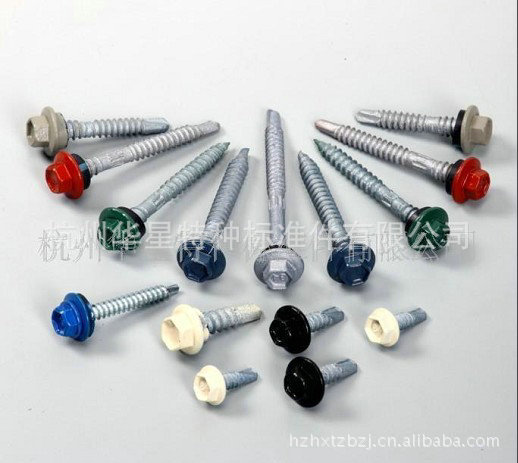 as3566自钻螺丝厂家供应 尼龙六角头澳标 as3566六角自钻螺丝