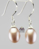 Earrings from pearl, accessory, wholesale