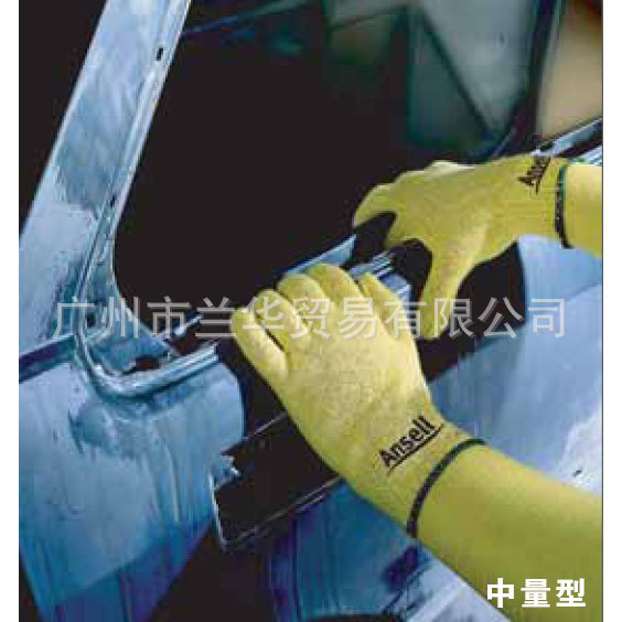 安思尔Ansell 70-880 GoldKnit CP   重量型亚洲版Kevlar抗割手套