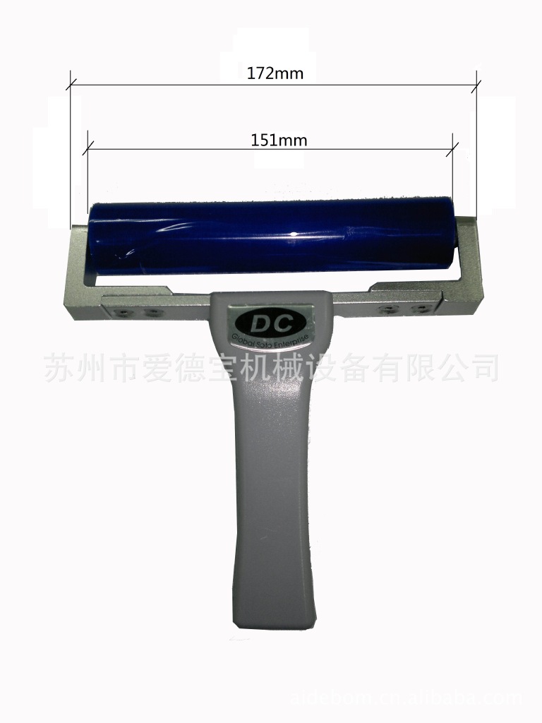 global soto enterprise美国DC手动粘尘滚轮8”矽胶中粘