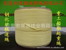 厂家 凯夫拉耐高温钢化炉辊道绳 芳纶辊道绳 芳纶防火织带