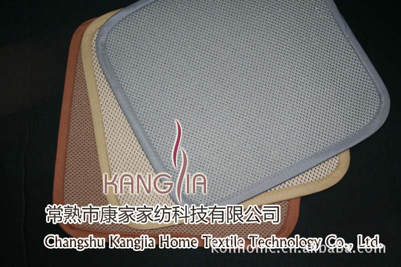 3D透气简约出口日本韩国弹性三明治网眼布 家居座垫