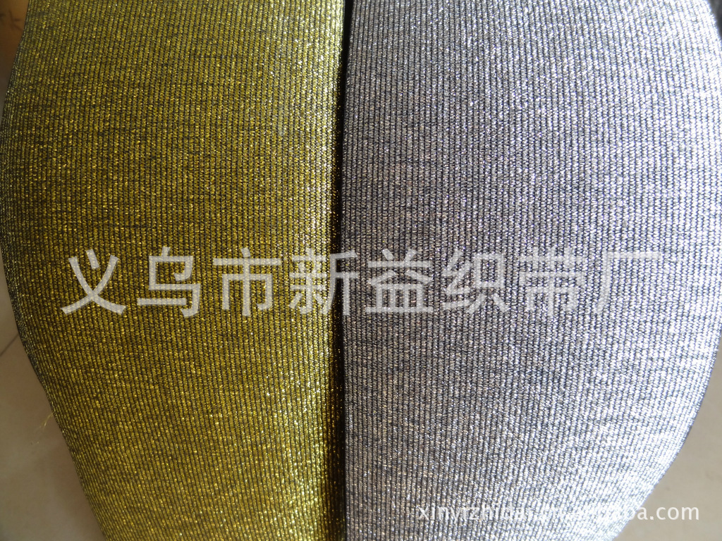 长期批发 进口松紧带 各种规格金丝银丝松紧带 条纹松紧带