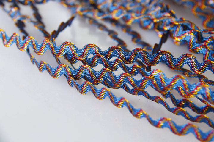 Boutique recomienda cuerda de brillo resistente al desgaste de alta calidad con cuerda de brillo de doble capa con cuerda de brillo colorido