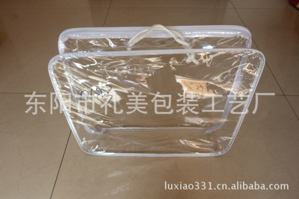 0183专业厂家供应出口专用PVC床上用品包装袋