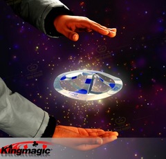 G1117 UFO Hover Magic First Generation Vacuum-formed Box Packaging Floating Disc King Magic Magic Toy