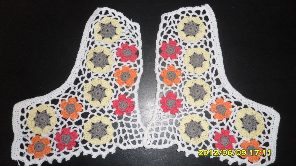 供应新款手钩花边。手钩衣领。手工钩编花款式。品种全